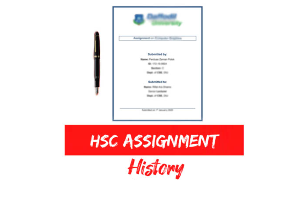 HSC Exam History Assignment